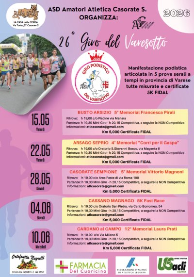 Volantino Giro 2026